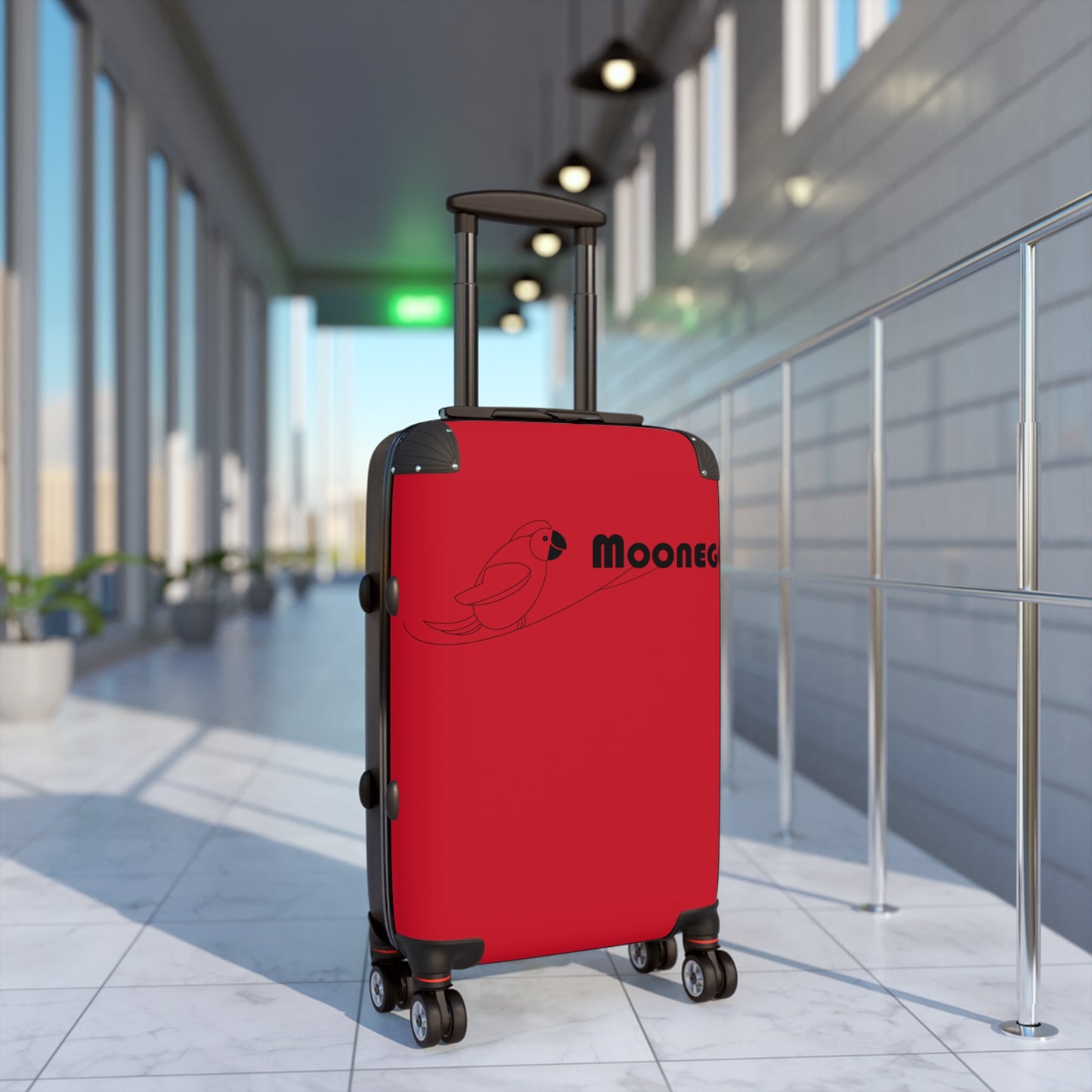 Moonegg Suitcase Red