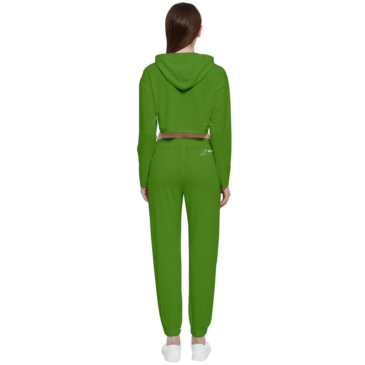 Moonegg Loungewear Jogging Cropped Zip Up Lounge Set