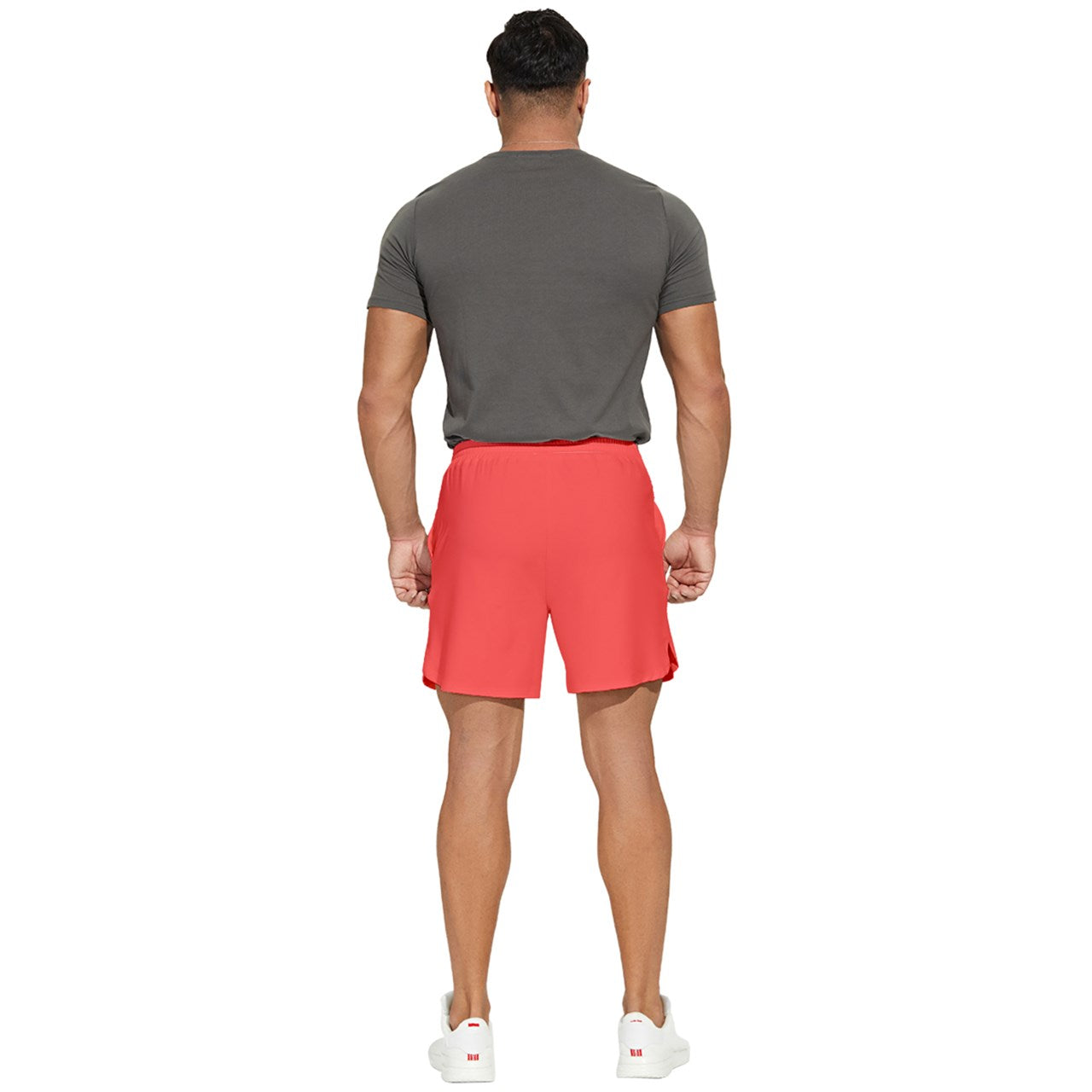 Moonegg Red short Men's Runner Shorts