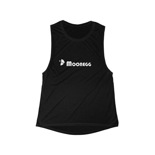 Moonegg Women's Flowy Scoop Muscle Tank