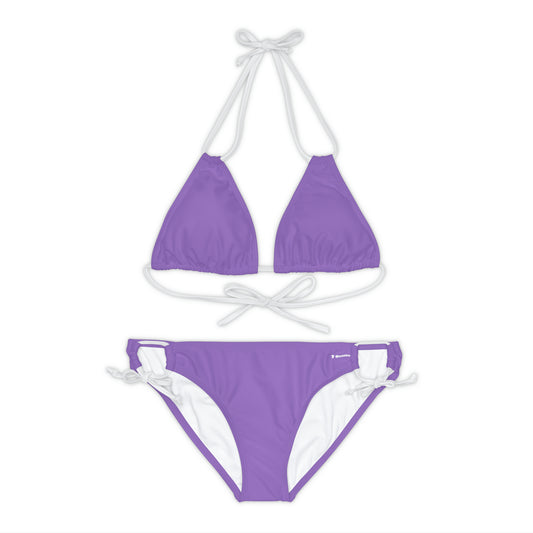 Moonegg Strappy Bikini Set (AOP)