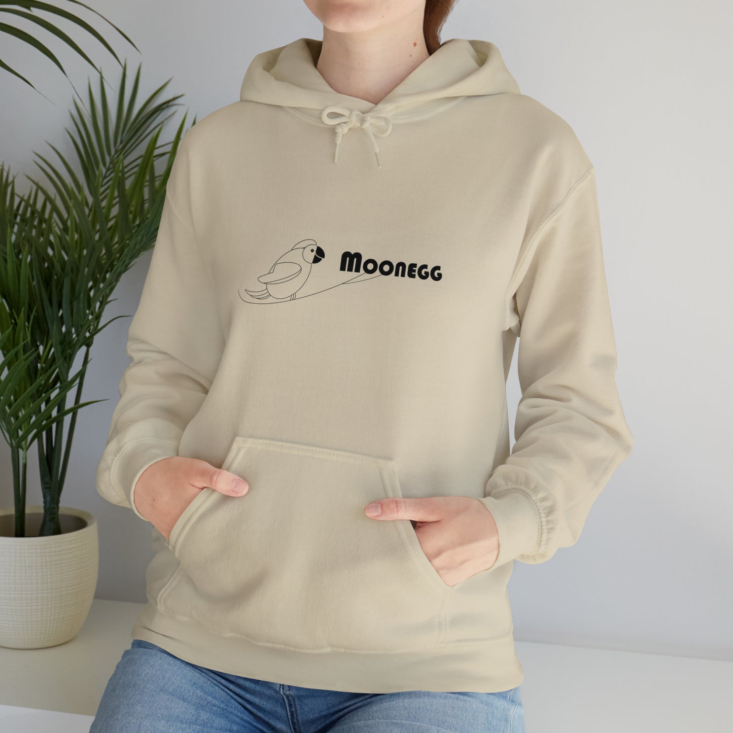 Moonegg (W) Heavy Blend™ Hooded Sweatshirt