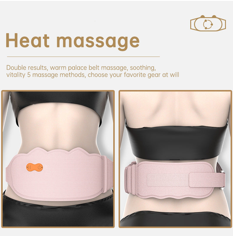 Moonegg choice App Abdomen And Waist Warm Palace Massage Belt