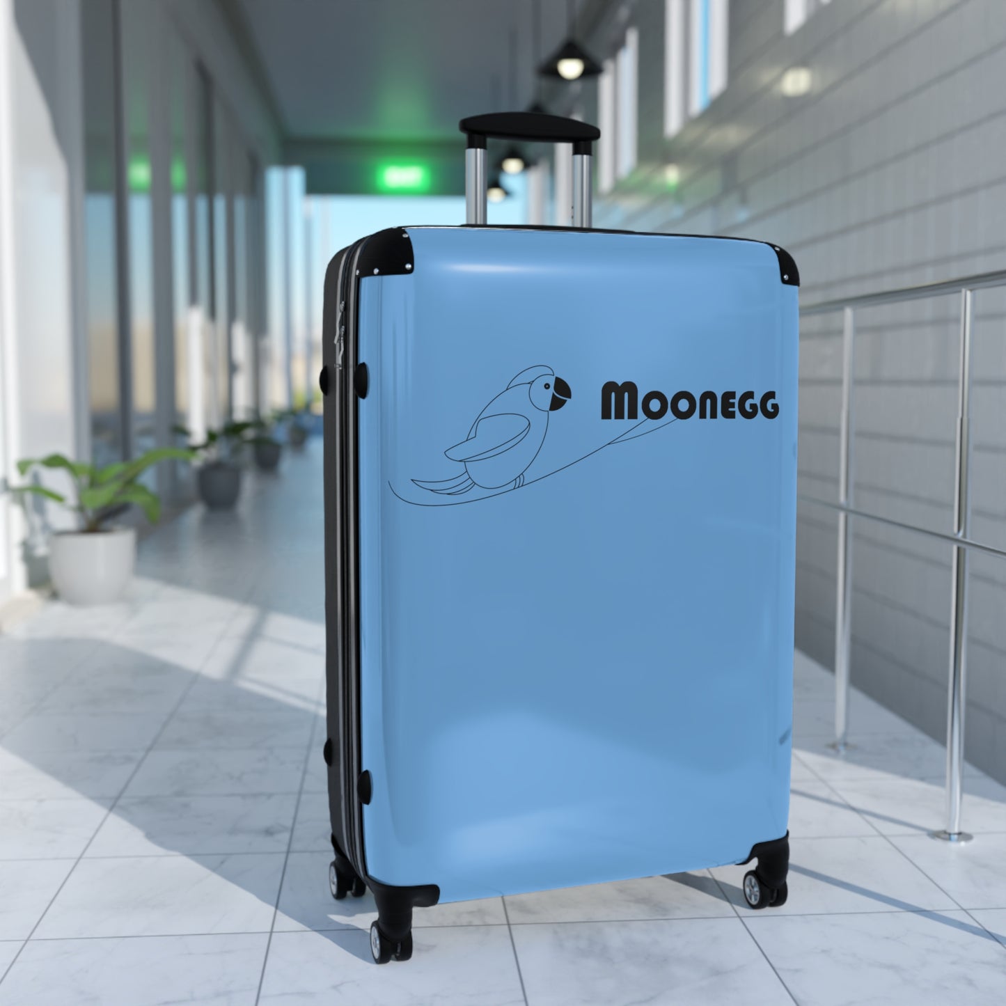 Moonegg Suitcase Blue