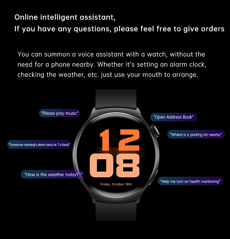 Moonegg choice GS Watch 4  Smart bracelet