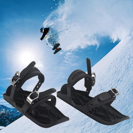 Moonegg choice Skiing Mini Sled Outdoor Snow Board - Boots