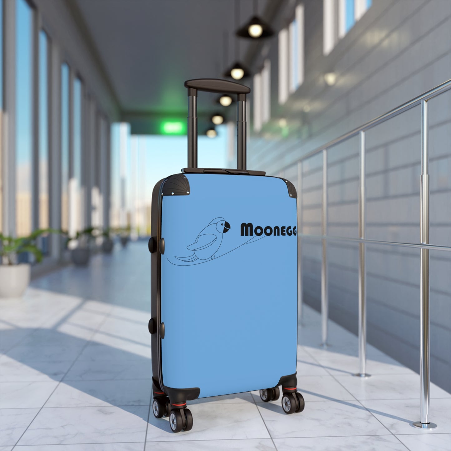 Moonegg Suitcase Blue