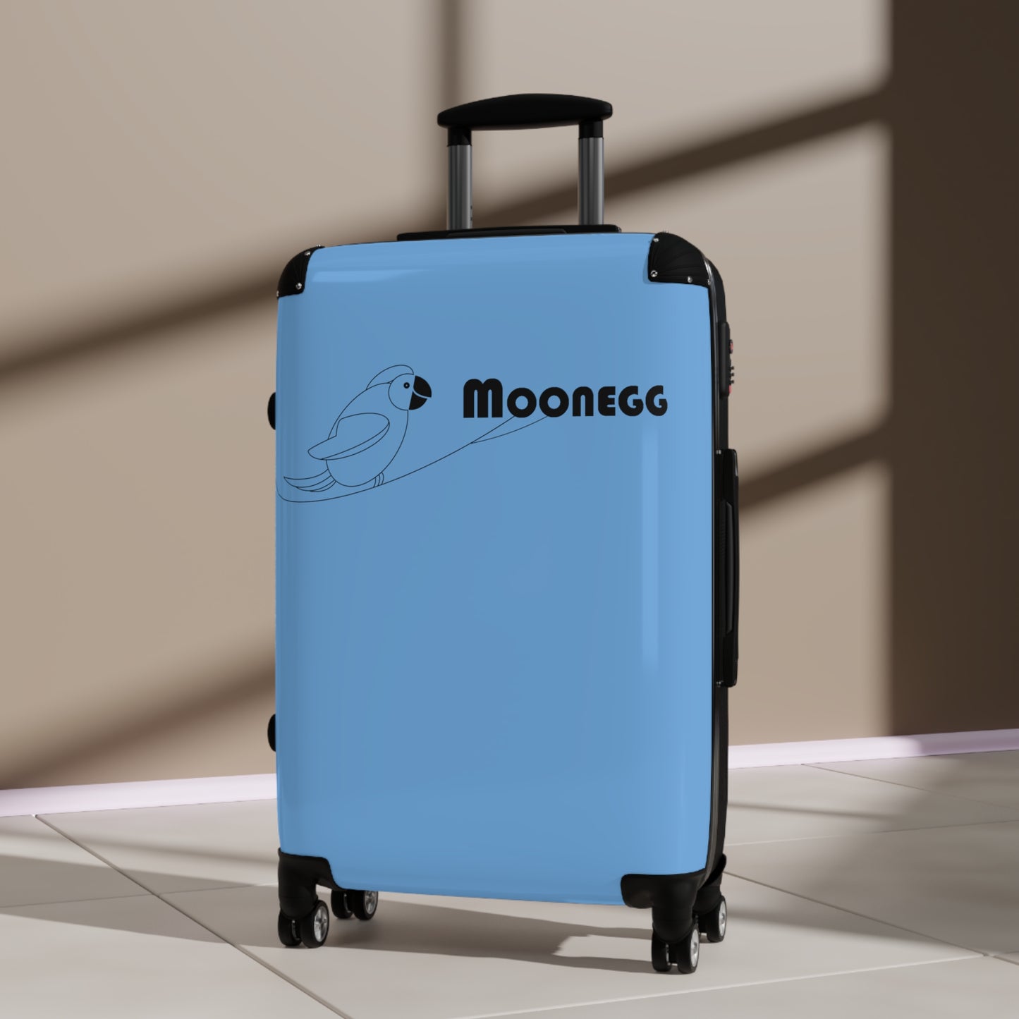 Moonegg Suitcase Blue