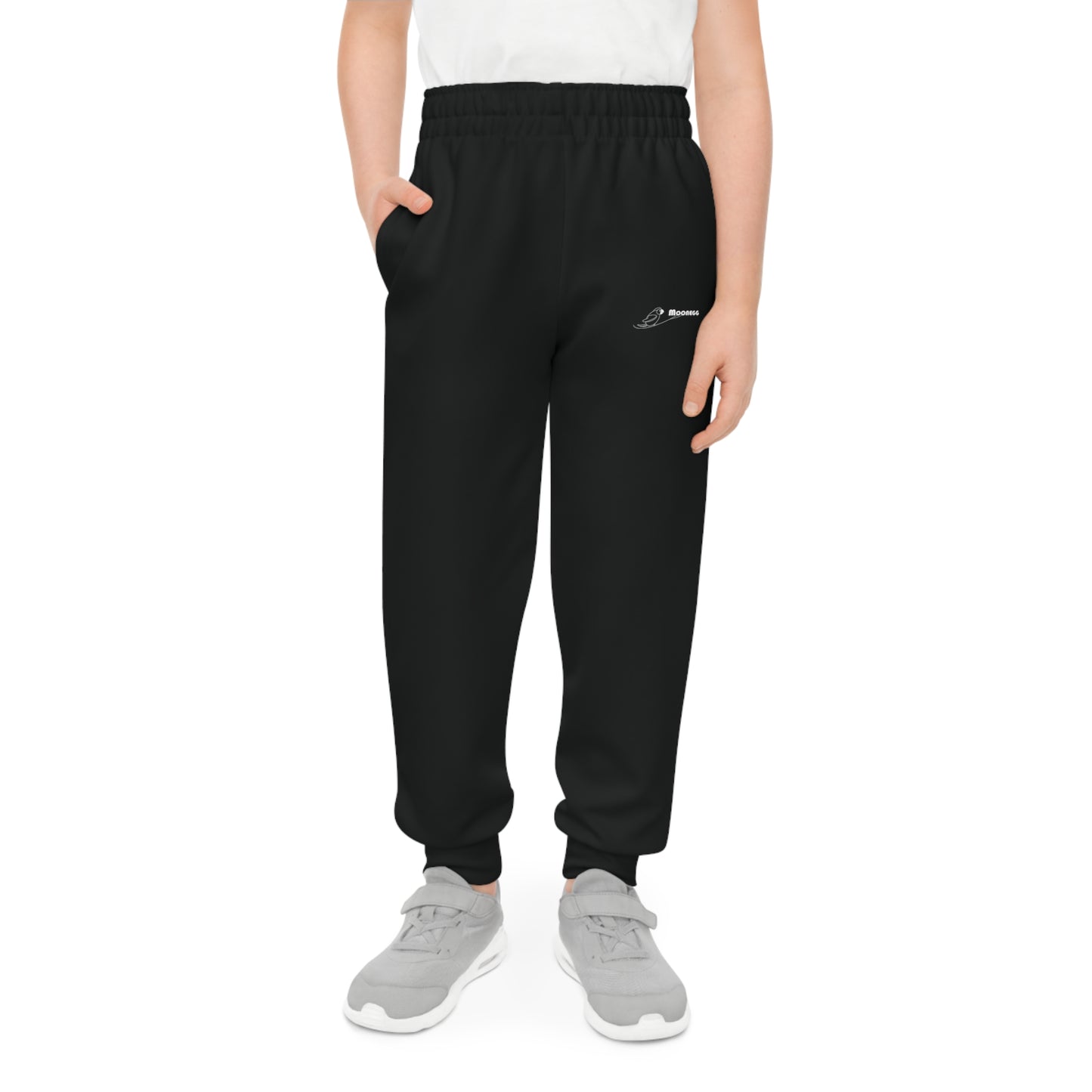 Moonegg Youth Joggers (AOP) (Blk)