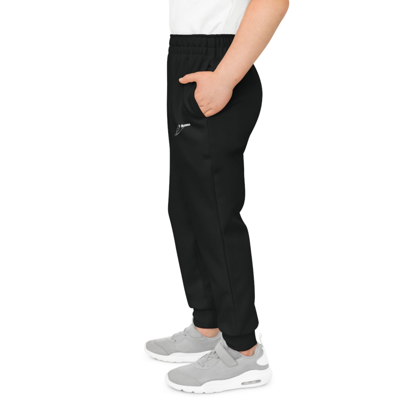 Moonegg Youth Joggers (AOP) (Blk)