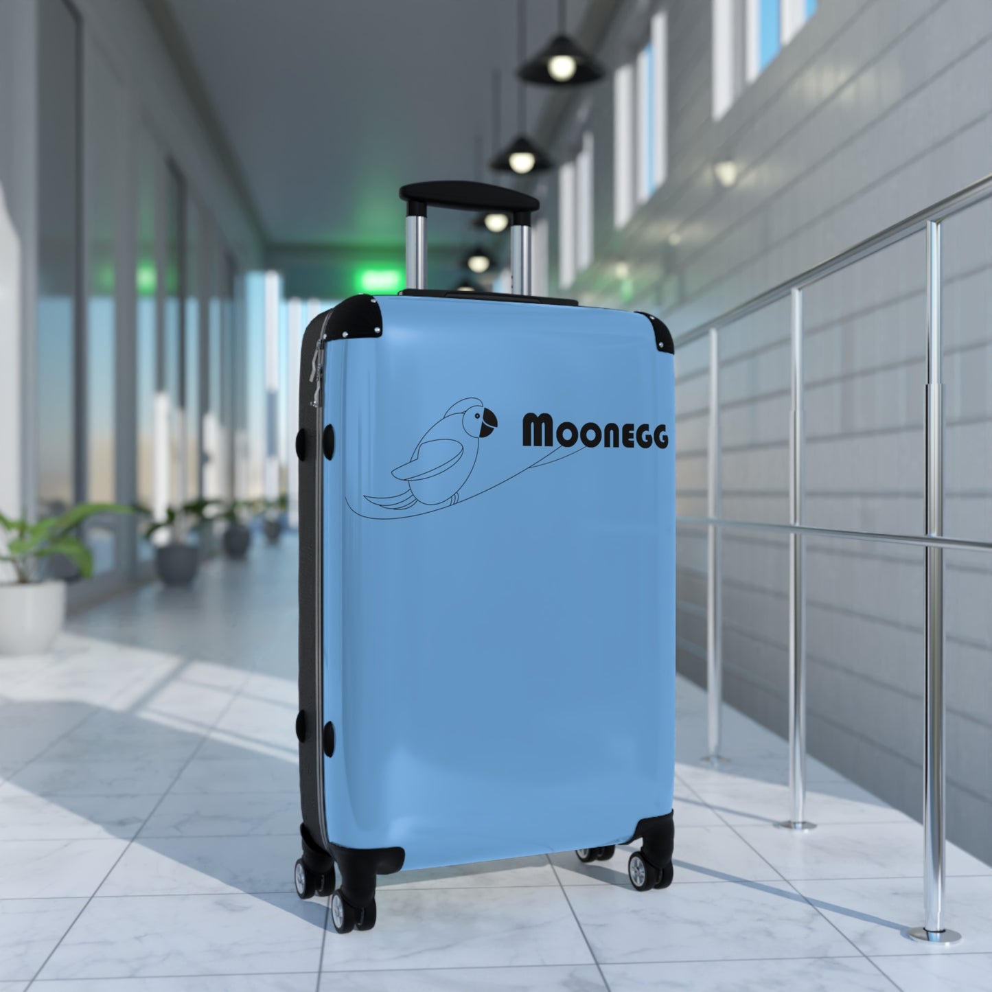 Moonegg Suitcase Blue