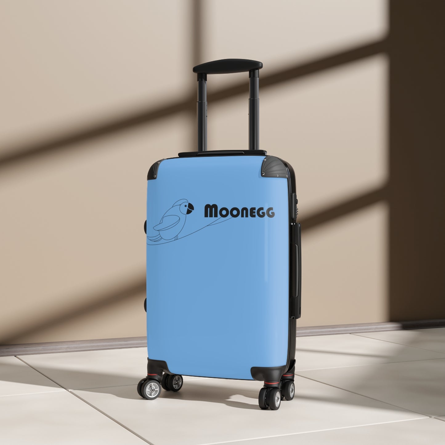 Moonegg Suitcase Blue