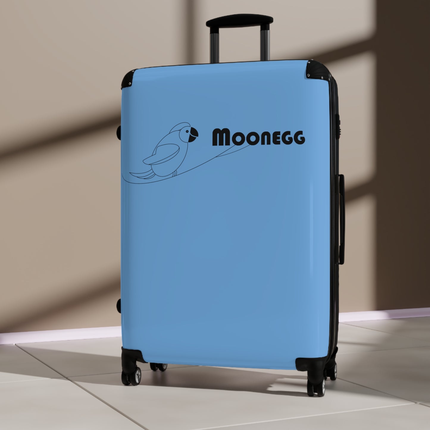 Moonegg Suitcase Blue