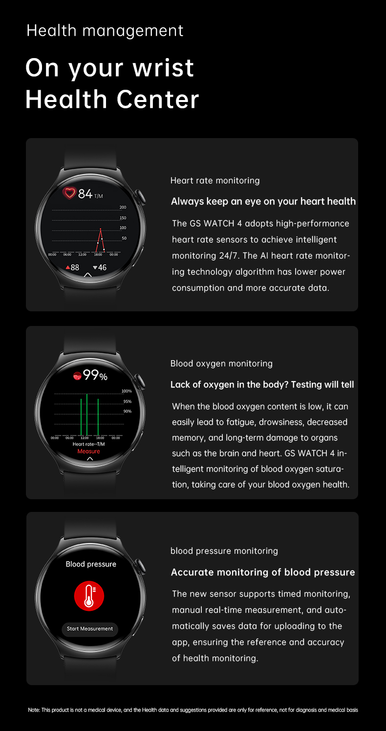 Moonegg choice GS Watch 4  Smart bracelet