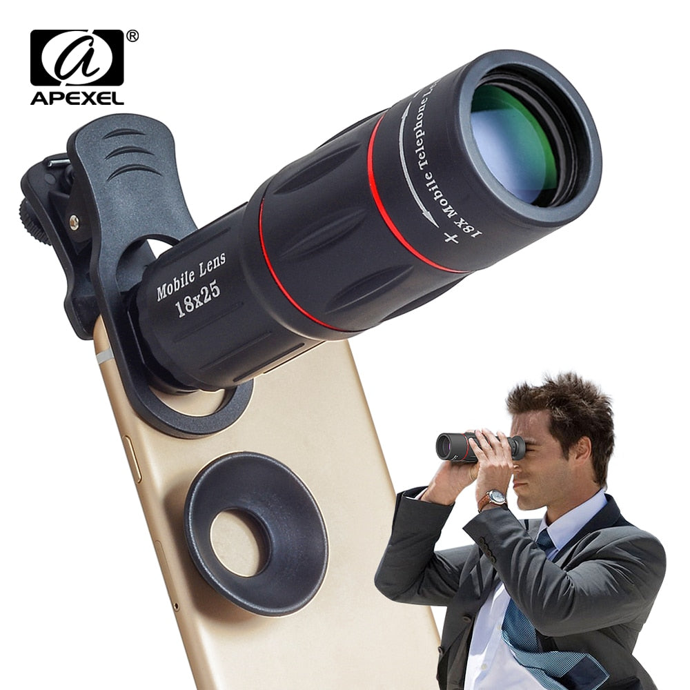 Moonegg choice 18X Telescope Zoom Mobile Phone Lens for iPhone and Smartphones