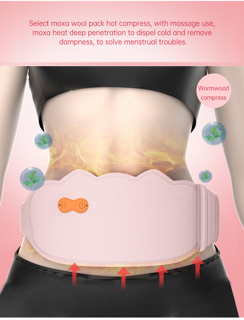 Moonegg choice App Abdomen And Waist Warm Palace Massage Belt