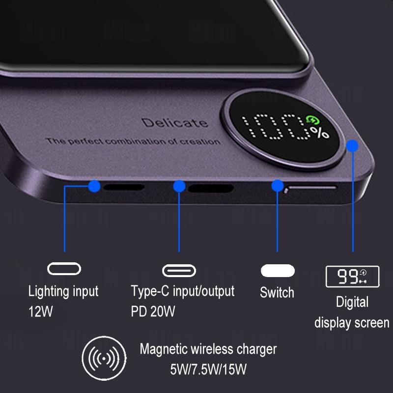 Moonegg choice Wireless Magnetic Powerbank Charger