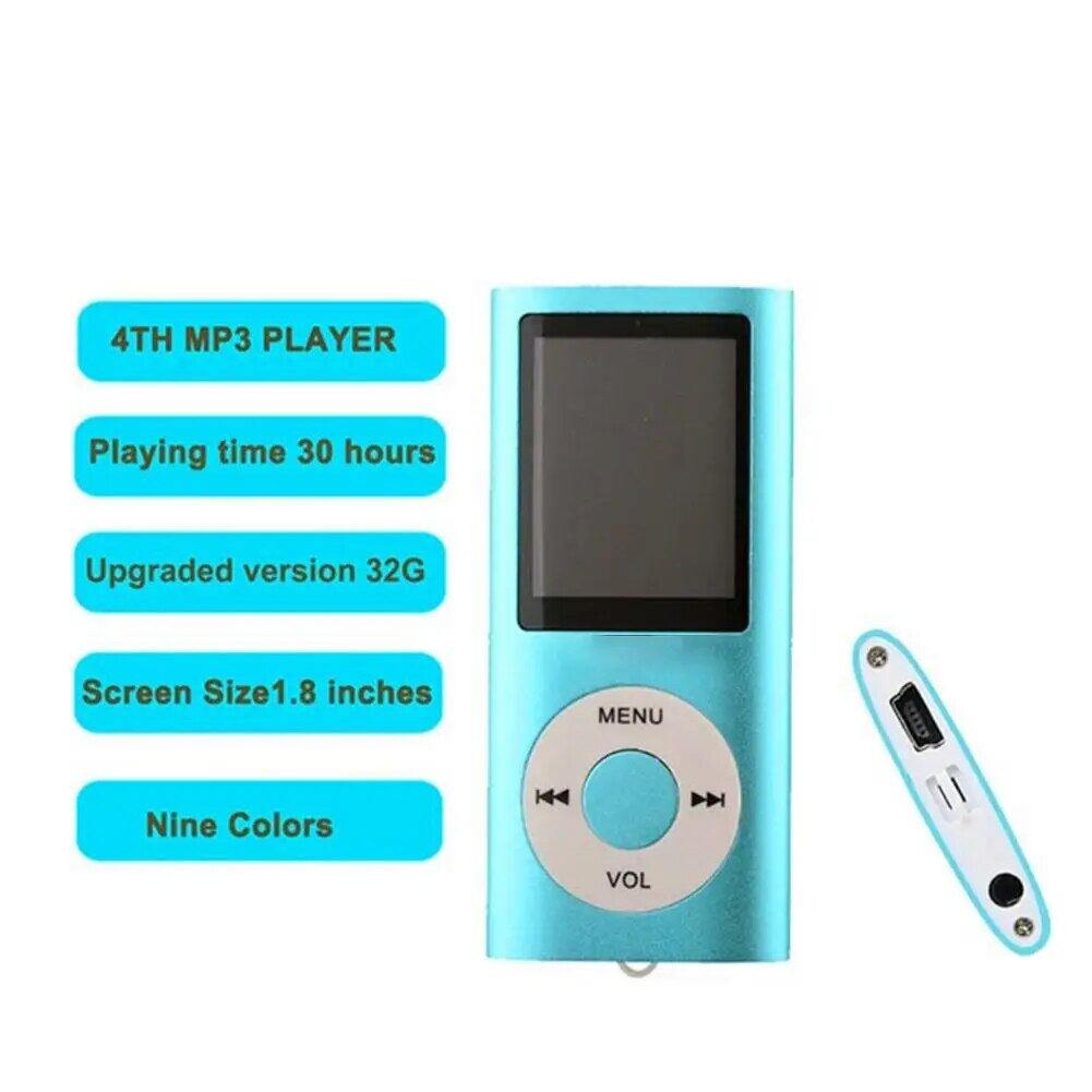 Moonegg choice - Mp3 Player Portable Rechargeable Stereo Music Player