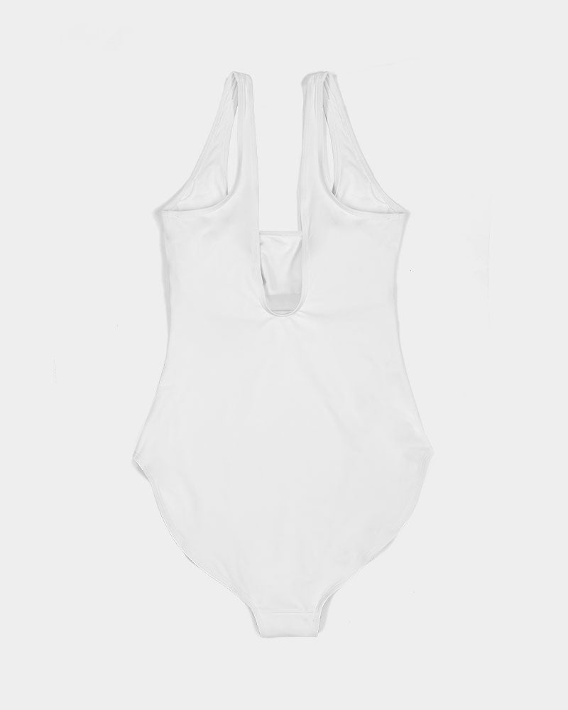 LogoBlackTranspBr Women's One-Piece Swimsuit