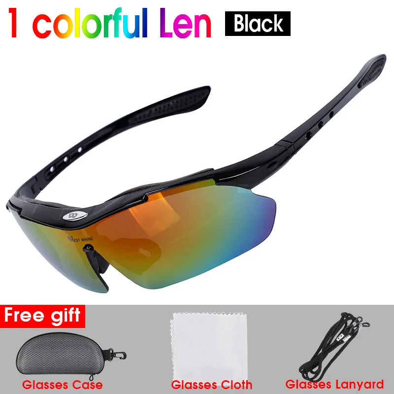 Moonegg choice, WEST BIKING Polarized Cycling Glasses Anti-fog