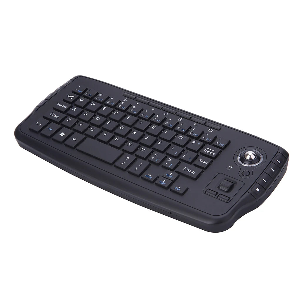 Moonegg choice Mini 2.4G Wireless Keyboard Trackball Keyboard for Laptop PC Portable multi-function Trackball Air Mouse Decent Design